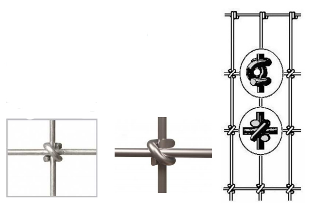 fixed knot field fence